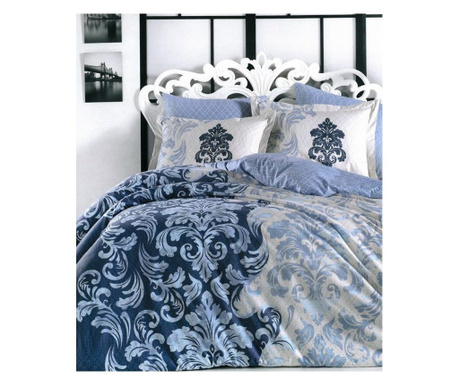 Спално бельо от 100% поплин памук - Двойно легло - Хоби дом - Mirella Royal - HBP-36
