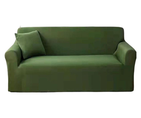 Модерен еластичен калъф за 3-местен диван, Размер: L, Зелен, HES3-10