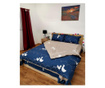 Комплект спално бельо 100% памук, 4 части, легло за 2 човека, прекрасни патици