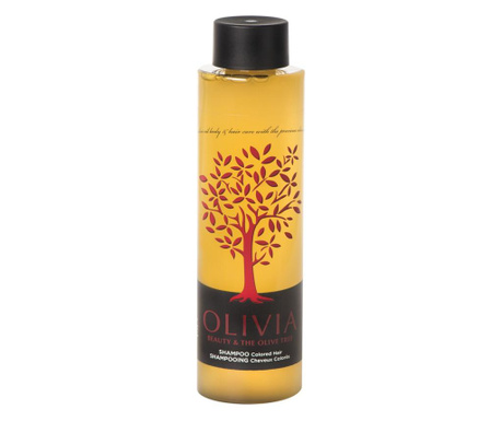 Sampon grecesc, beauty & the olive tree pentru par vopsit, cu extract organic de masline, 300ml