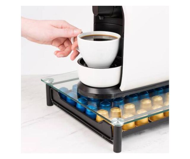 Органайзер за капсули Nespresso, 60 капсули, 30 x 40 x 6,5 см, 51112.01