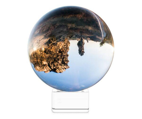 Glob de sticla cu sport Navaris pentru fotografii/ decor, 100 mm, 45357.26