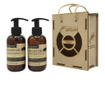 Set cadou rustic argan ( ulei de masaj cu ulei de argan, argana 200 ml+ lotiune de corp cu ulei de argan, argana 200 ml)