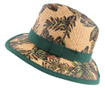 Дамска лятна шапка raffaello bettini rb 22/20012, Зелена лента Spring/Summer 56/57 см
