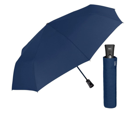 Umbrelă automată pentru bărbați Open-Close Perletti Technology 21670, Albastru Inchis