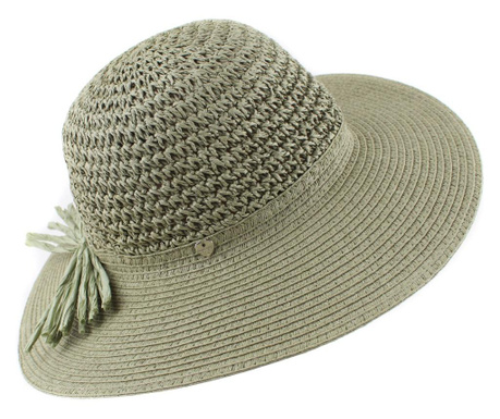 Дамска широкопола шапка hatyou cep0602, Каки Spring/Summer 56/57 см