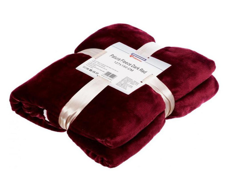 Patura fleece, Heinner, dark red, 127x150 cm