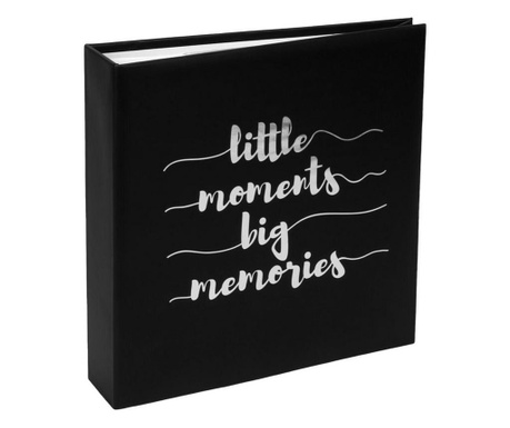 Album foto negru, little moments, 200 poze de 10x15 cm