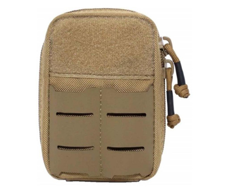 Mini borseta Pufo army pentru curea, 13 x 9 cm, kaki