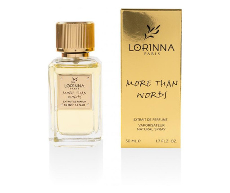 Lorinna more than words, 50 ml, extract de parfum, unisex inspirat din xerjoff more than words