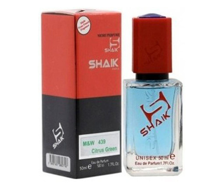 Shaik 439 apa de parfum 50 ml unisex inspirat din acqua di parma blu mediterraneo - fico di amalfi