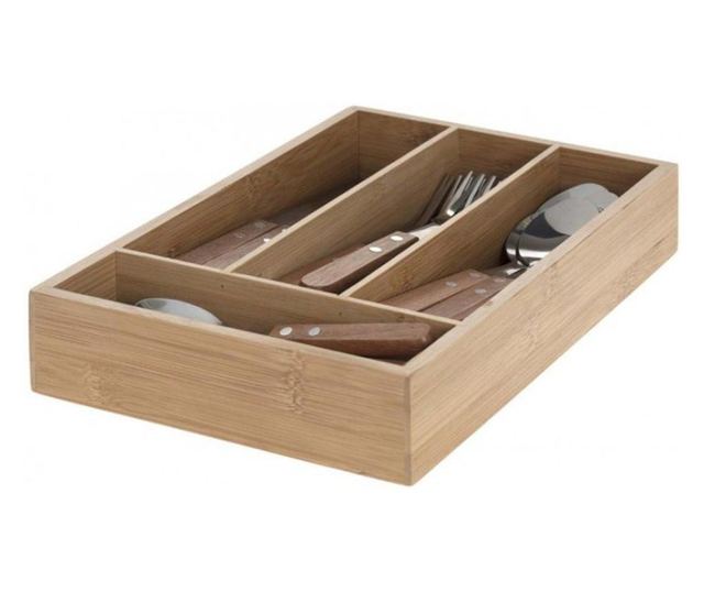 Set 24 tacamuri Naturalis, suport sertar lemn, 19,2 x 30,3 x H 5,1 cm