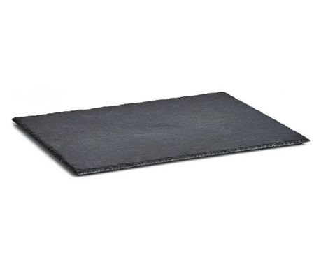 Platou servire Ajory, piatra ardezie, 40 x 30 x 0.6 cm