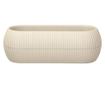 RAKI jardiniera pentru flori 22,7x11,8xh9,1cm, 1,3l culoare crem