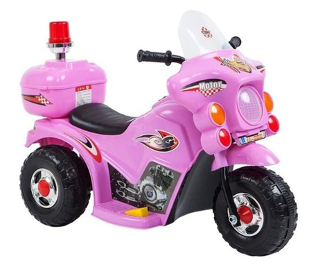 Motocicleta electrica pentru copii, ll999, Leantoys, 5724, roz
