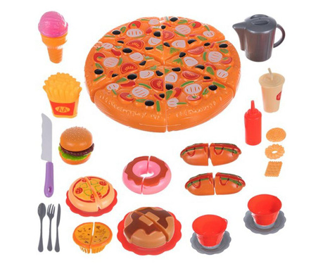 Комплект играчки за хранене пица FF16875
