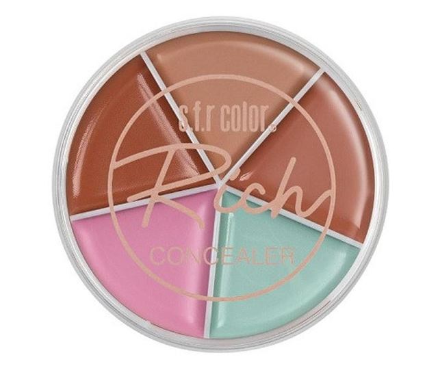 Corrector paletta, S.F.R Color, gazdag korrektor, 5 szín, 03