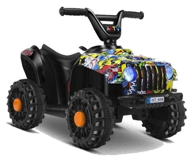 ATV electric pentru copii, 6V, 1 motor, 4188, multicolor
