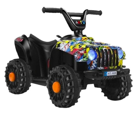 ATV electric pentru copii, 6V, 1 motor, 4188, multicolor Krista