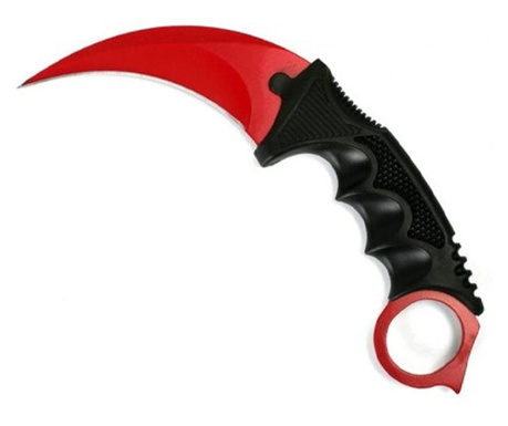 Ideallstore нож, неръждаема стомана, червен, 18.5см