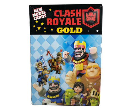200 Clash Royale kártyát tartalmazó készlet, keménytáblás, többszínű sorozat 6