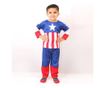 Costum Captain America pentru copii marime M pentru 5 - 7 ani