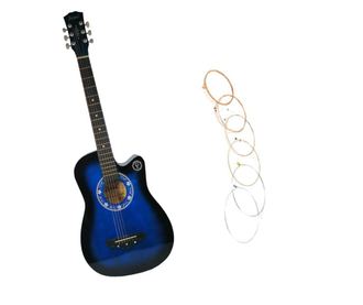 Κιθάρα κλάσης ξύλου 95 cm, Cutaway Blue Club, περιλαμβάνεται σετ χορδών