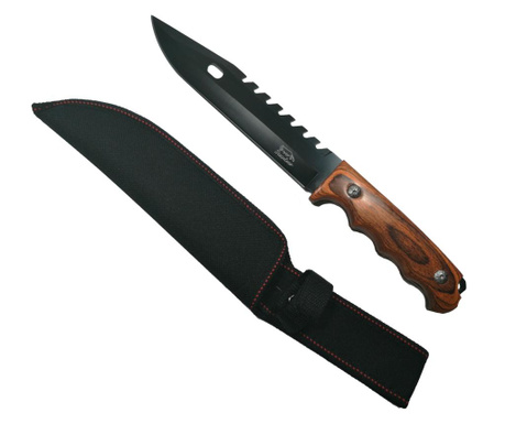 Нож ideallstore, 33 см, стилно острие, черно