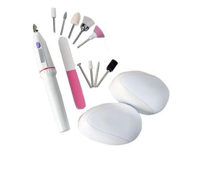 Set pile cosmetice Beauty Pedi, 18 piese incluse, usor de utilizat, design ergonomic, Doty  25x25x4