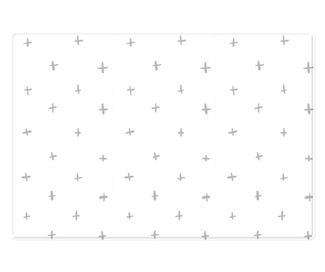 Детски килим за игра Premium LaPure Soft "Зигзаг блок", двустранен дизайн, 130х190х1.2 см. водоустойчив, хипоалергенен
