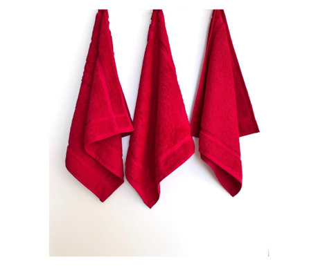 Комплект 3 кърпи Red