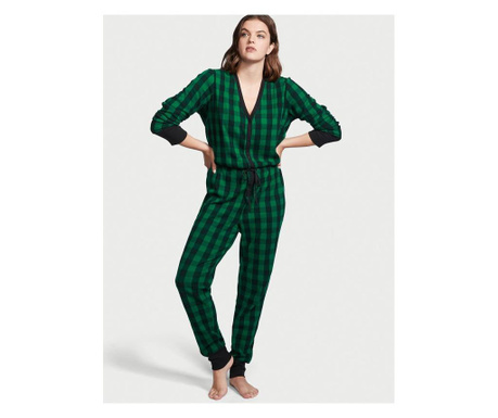 Pijama dama, Victoria's Secret, Thermal Onesie, Verde, S INTL