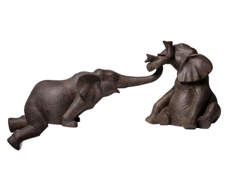 Figurina decorativa elefant zirkus (2/set)