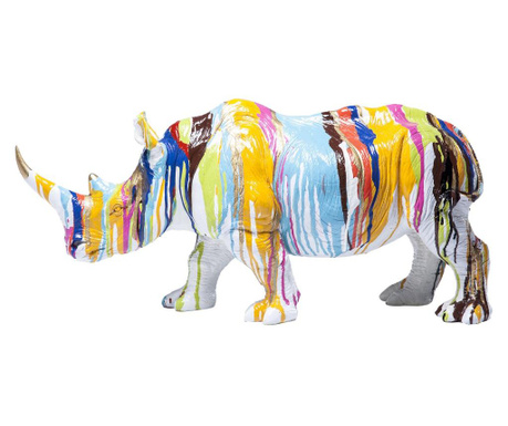 Figurina decorativa rhino colore 26cm