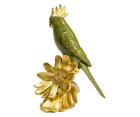 Figurina decorativa flower parrot