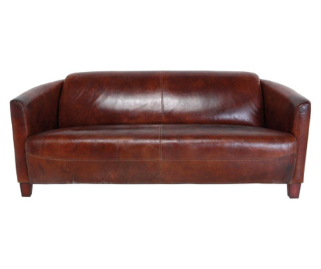 Canapea piele naturala -cigar lounge- 2 locuri