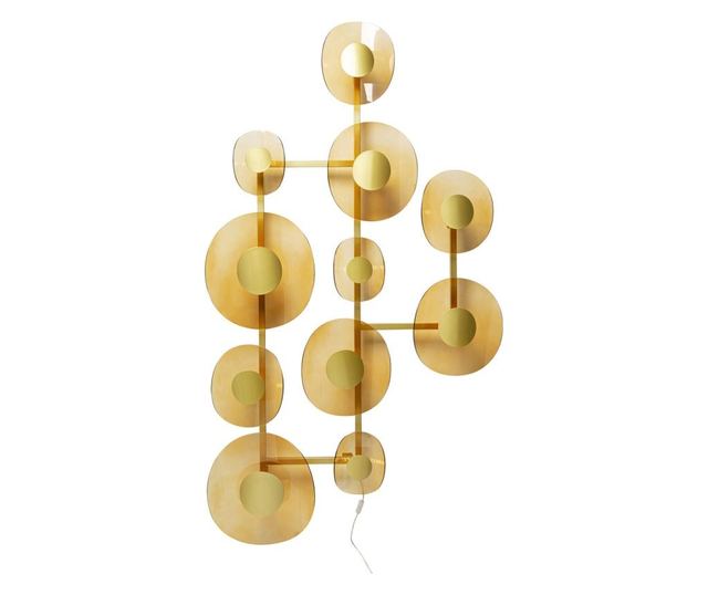 Lampa perete mariposa brass 116x198 cm