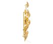 Lampa perete mariposa brass 116x198 cm