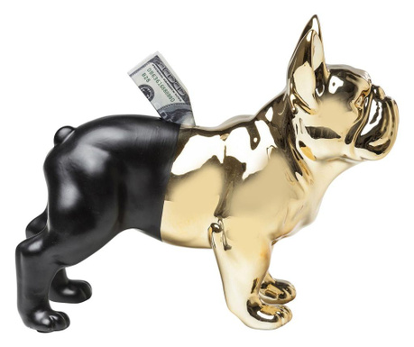 Pusculita bulldog gold-black