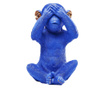 Pusculita monkey mizaru blue
