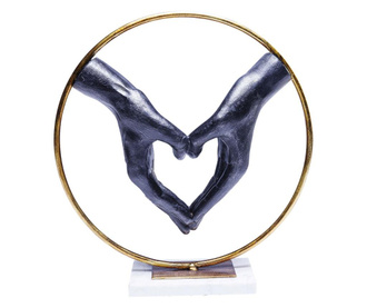 Obiect decorativ elements heart hand
