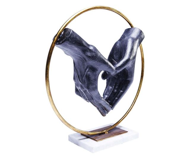 Obiect decorativ elements heart hand