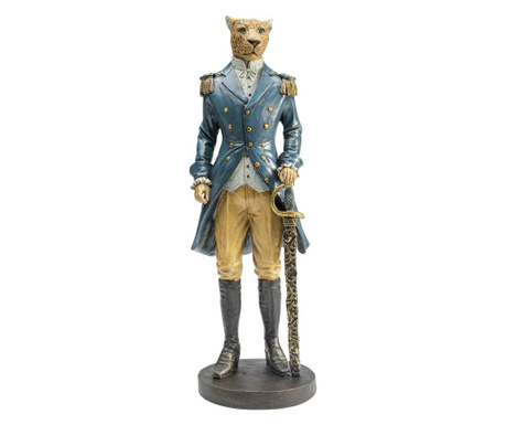 Figurina decorativa sir leopard standing