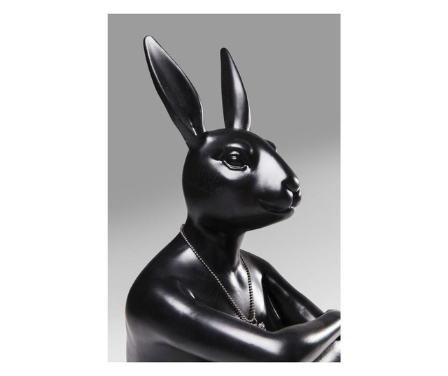 Figurina decorativa gangster rabbit black