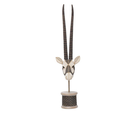 Obiect decorativ antelope head pearls 124 cm