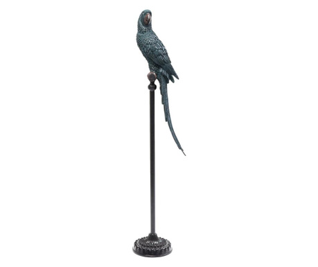 Figurina decorativa parrot bluegreen