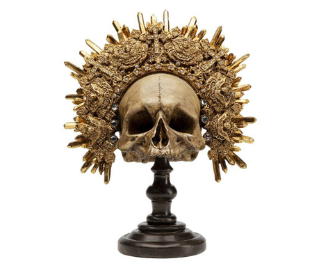 Obiect decorativ king skull