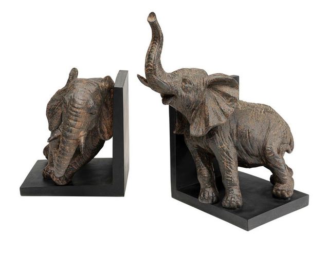 Suport carti elephants 25cm (2/set)