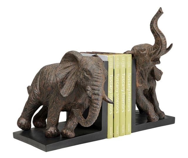 Suport carti elephants 25cm (2/set)