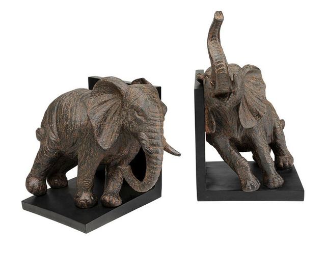 Suport carti elephants 25cm (2/set)